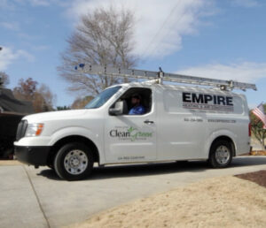 Empire tech driving service van