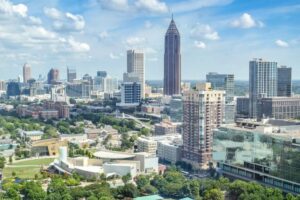 Cityscape of Atlanta GA