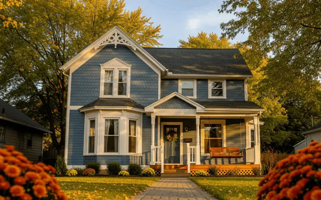 Home comfort in fall