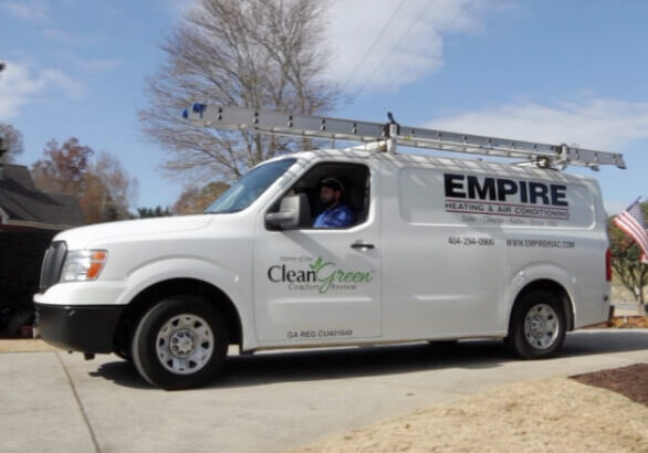 Empire tech driving service van