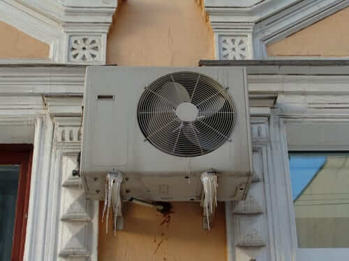 Frozen Air Conditioner